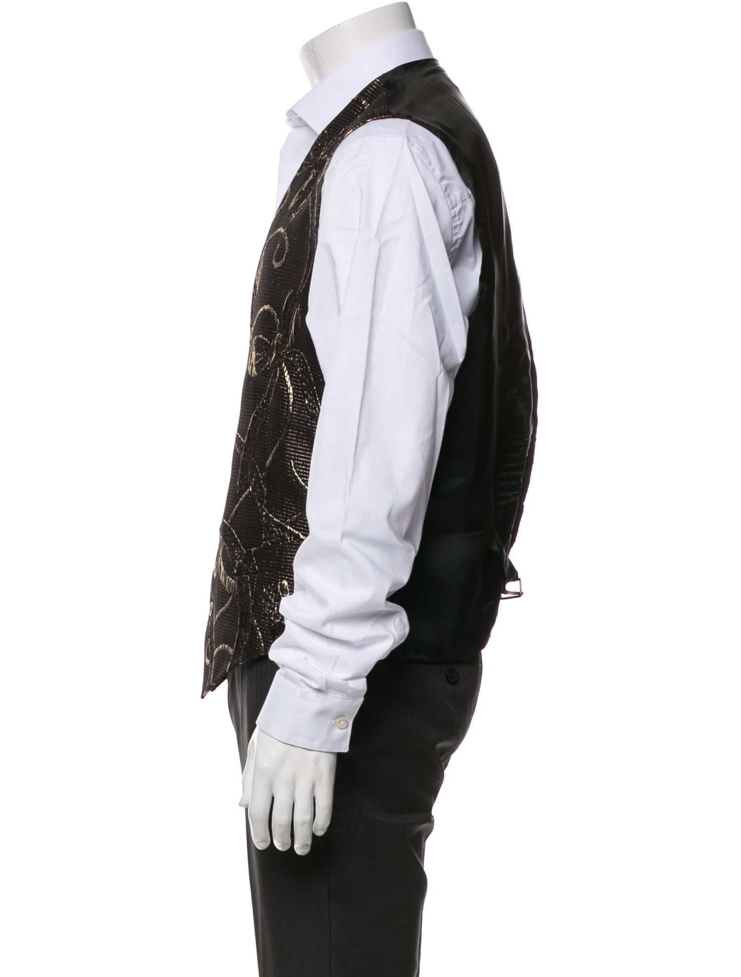 V2 Versace Classic Vintage Late 1990's - Early 2000's Suit Vest