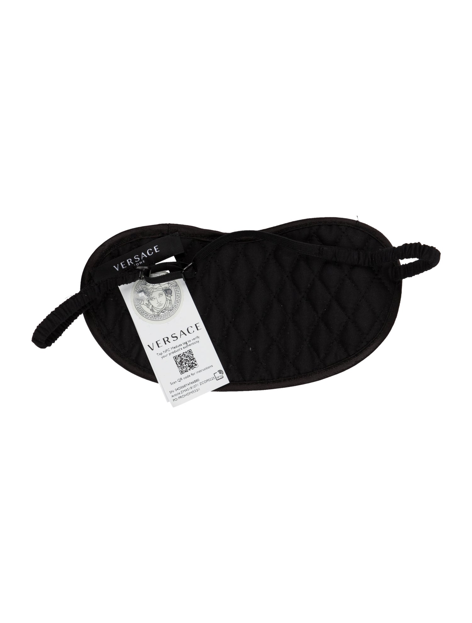 Versace Printed Eye Mask w/ Tags