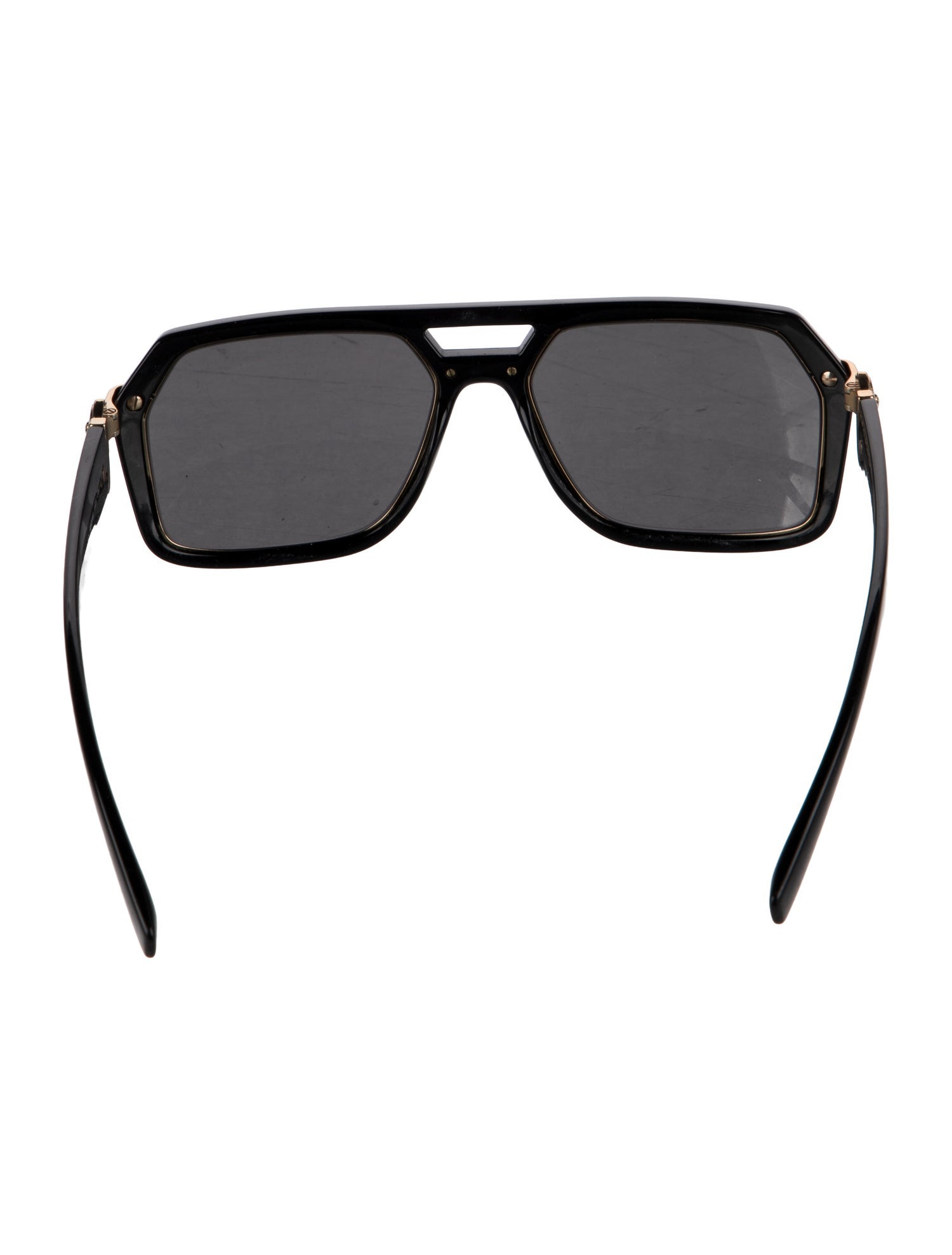 Versace Aviator Tinted Sunglasses