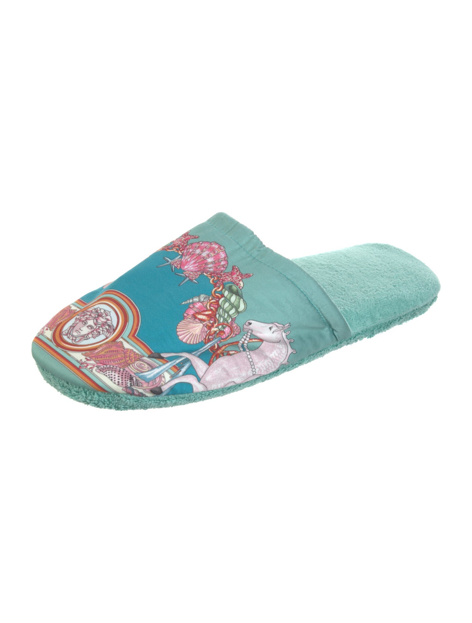 Versace Graphic Print Slides