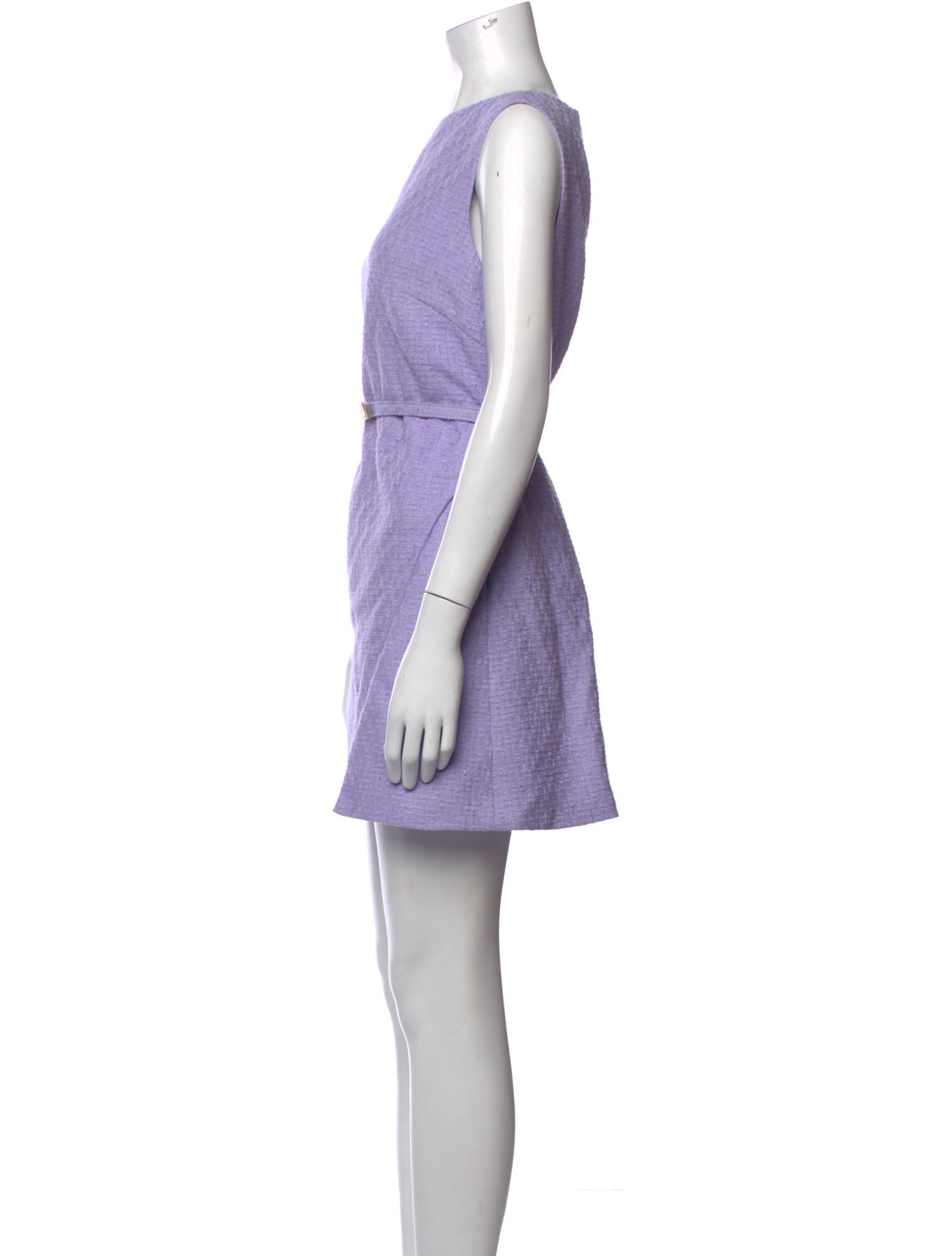Versace Bateau Neckline Mini Dress w/ Tags