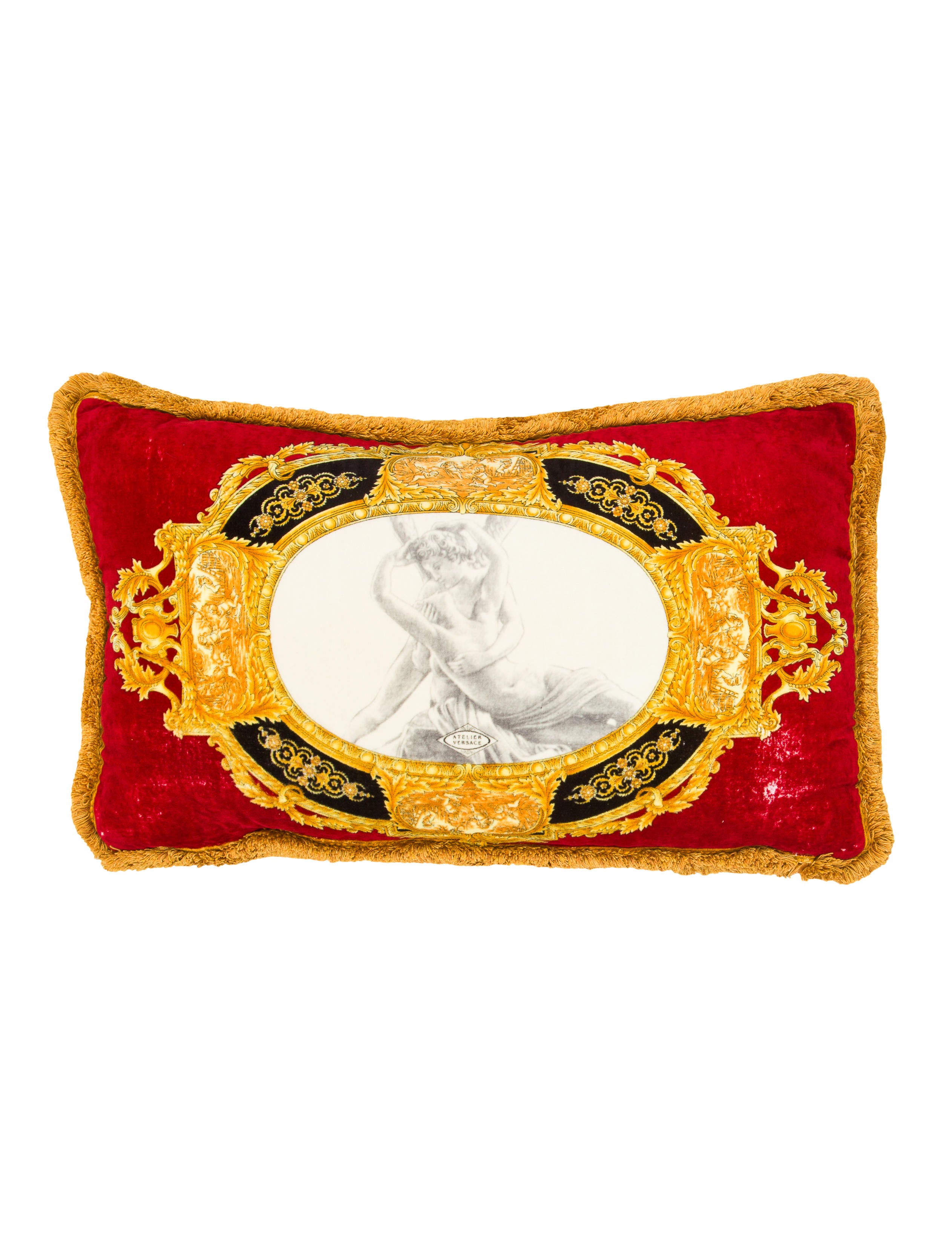 Versace Throw Pillow - Pillows And Throws - VES24498 The RealReal