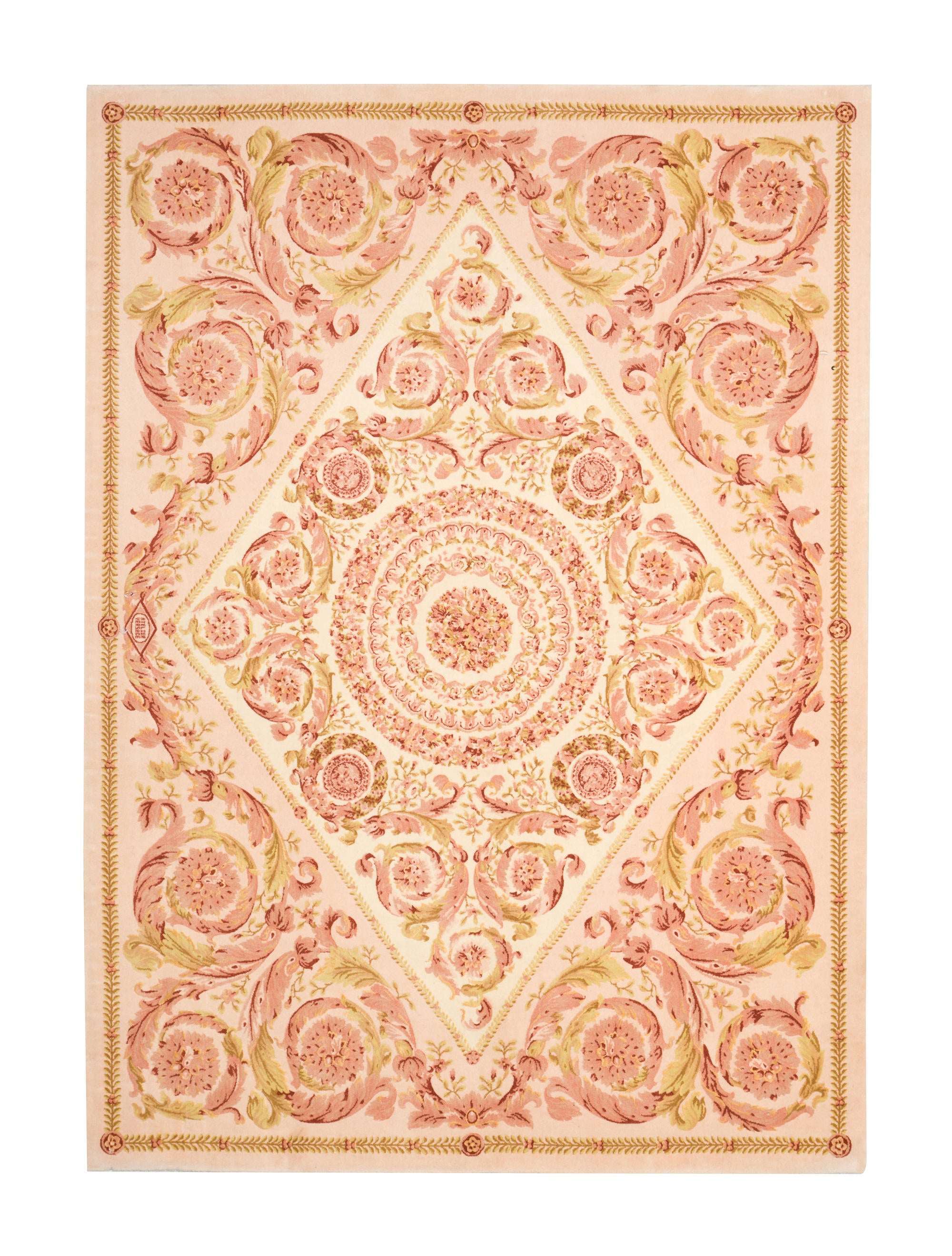 Versace Pink Pastel Barocco - Gold - VES24959 | The RealReal