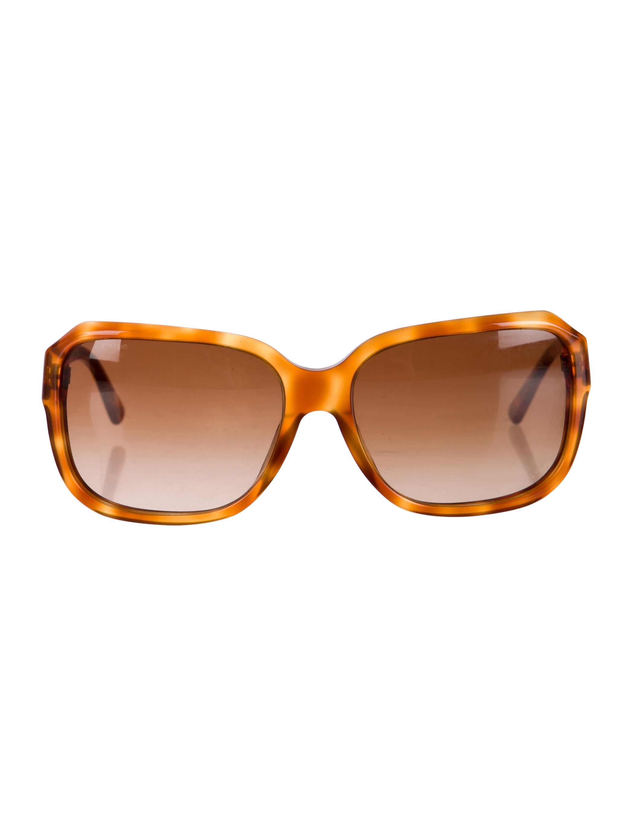 Versace Tortoise Shell Rectangular Sunglasses Accessories VES25848