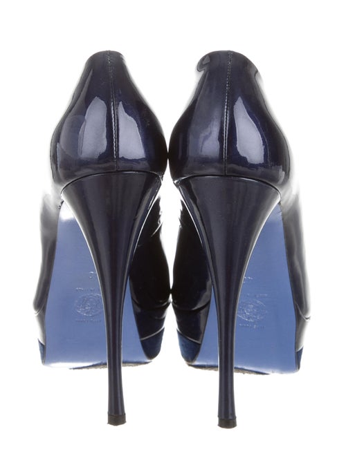 Versace Pointed-Toe Platform Pumps