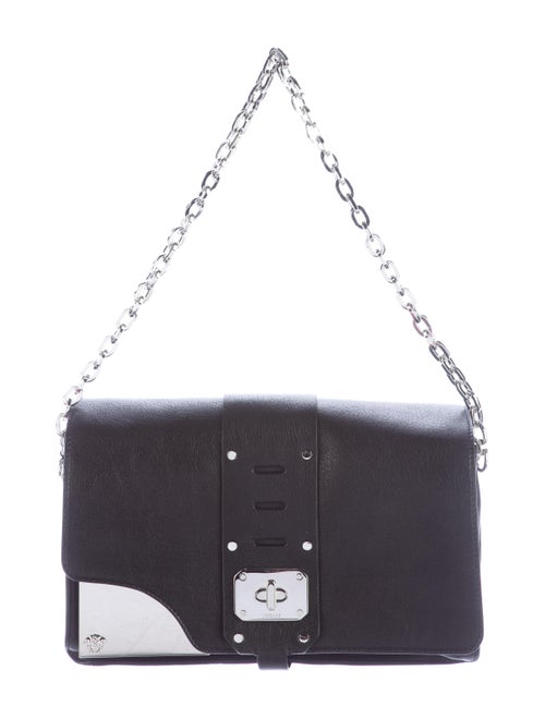 Versace 2017 Leather Stardust Flap Bag