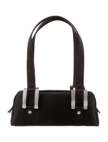 Versace Satin Mini Shoulder Bag