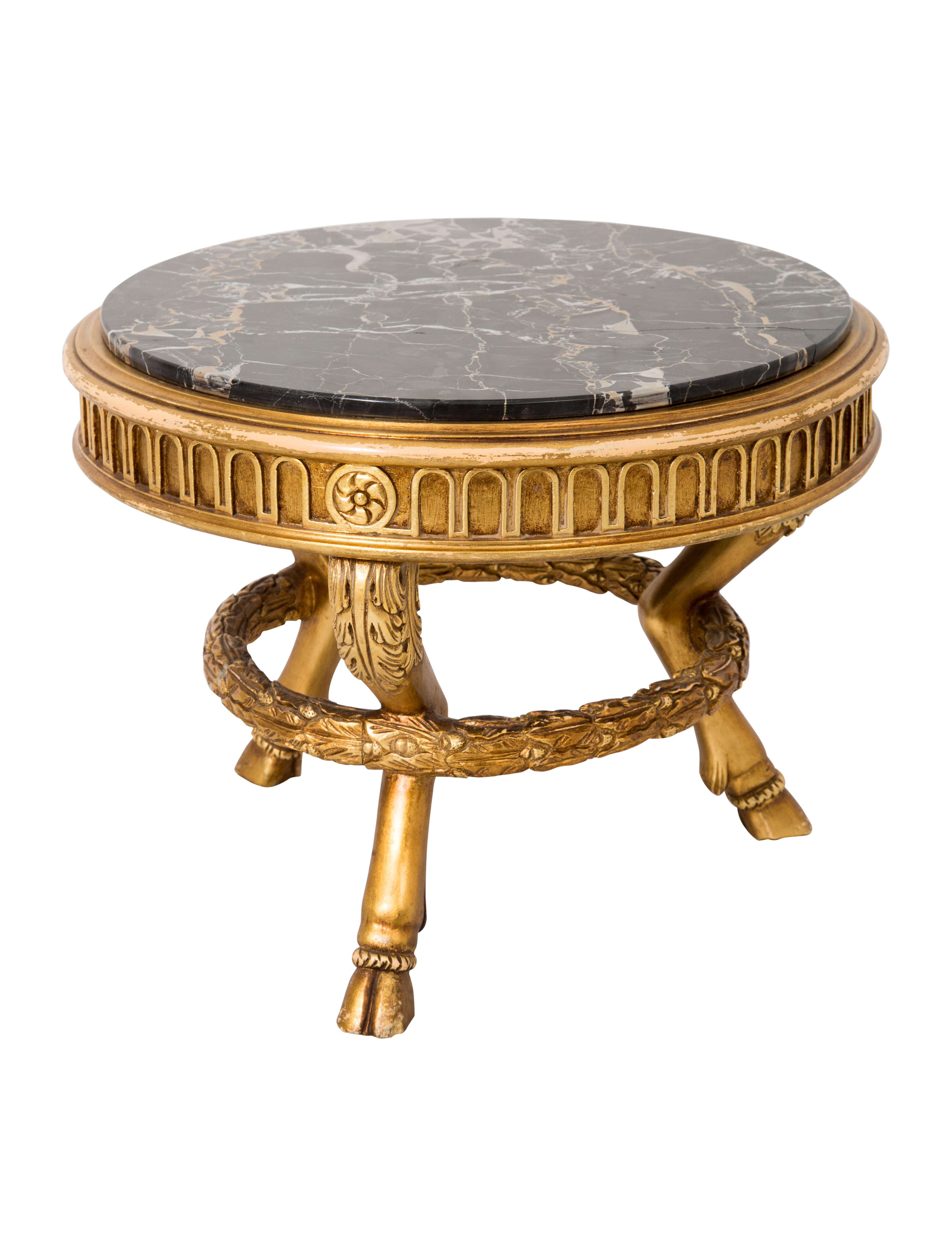 Versace Marble Side Table