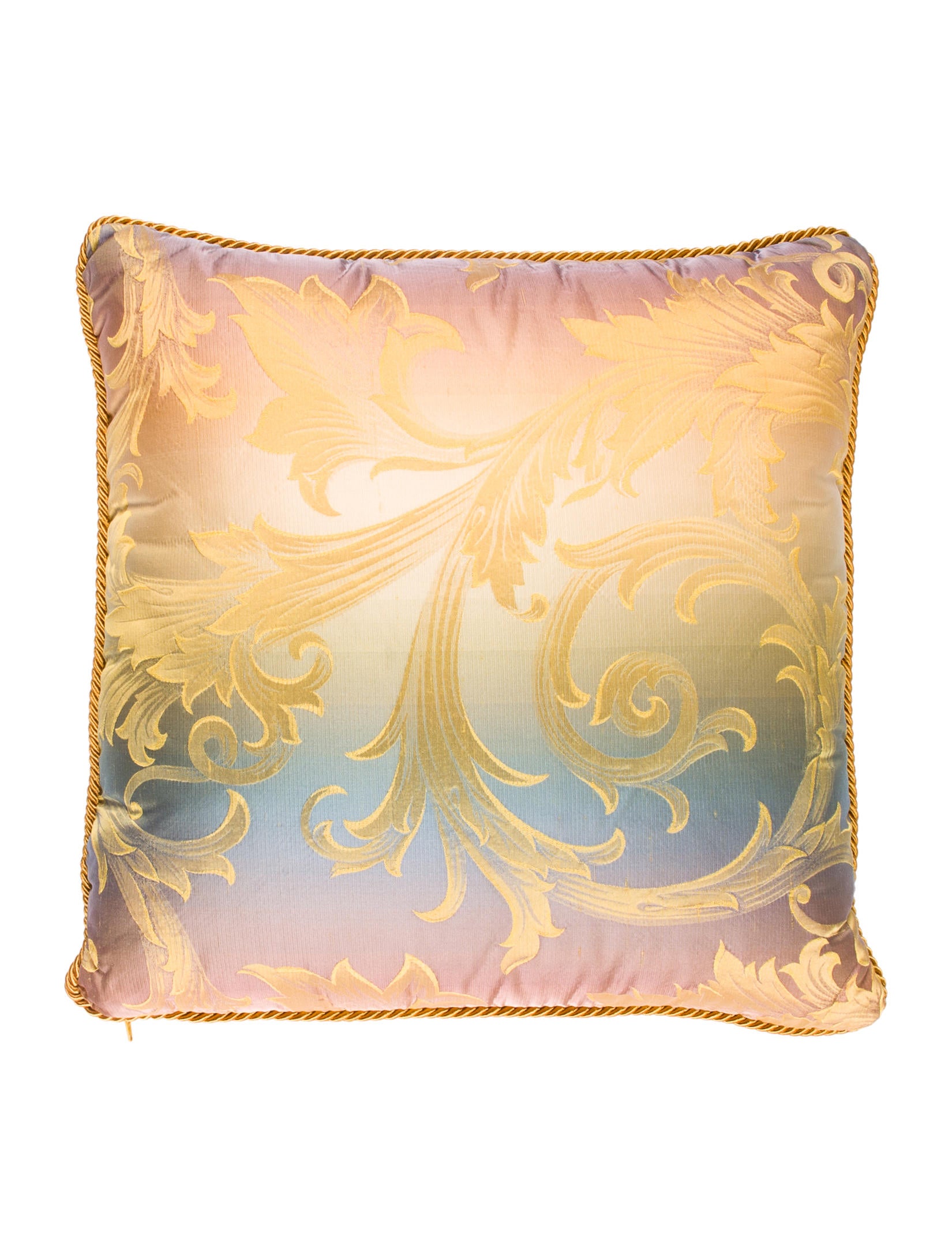 Versace Silk Throw Pillow - Bedding And Bath - VES29762 The RealReal