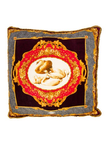 Versace Fringed Throw Pillow - Pillows And Throws - VES29930 The RealReal