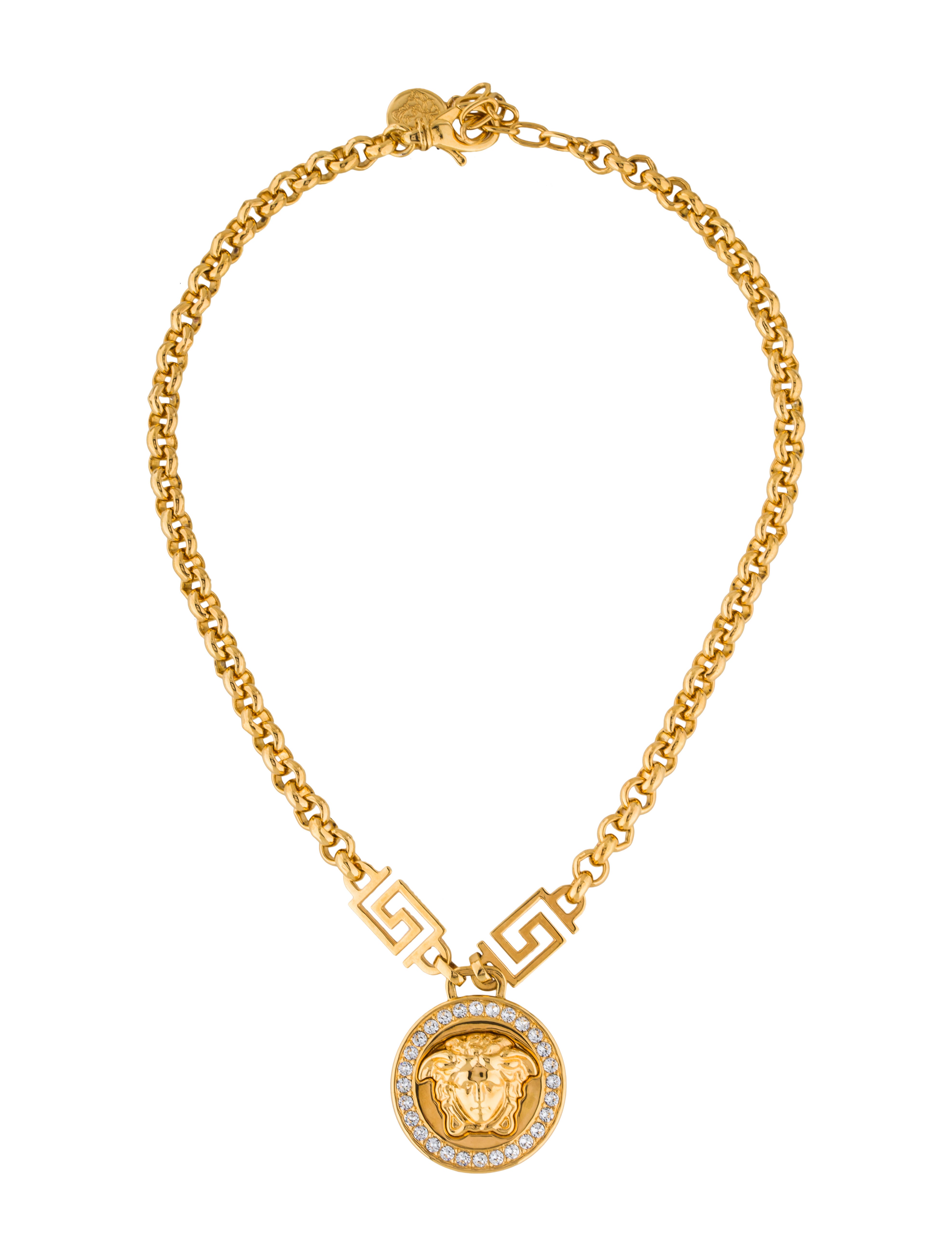 icon medusa necklace