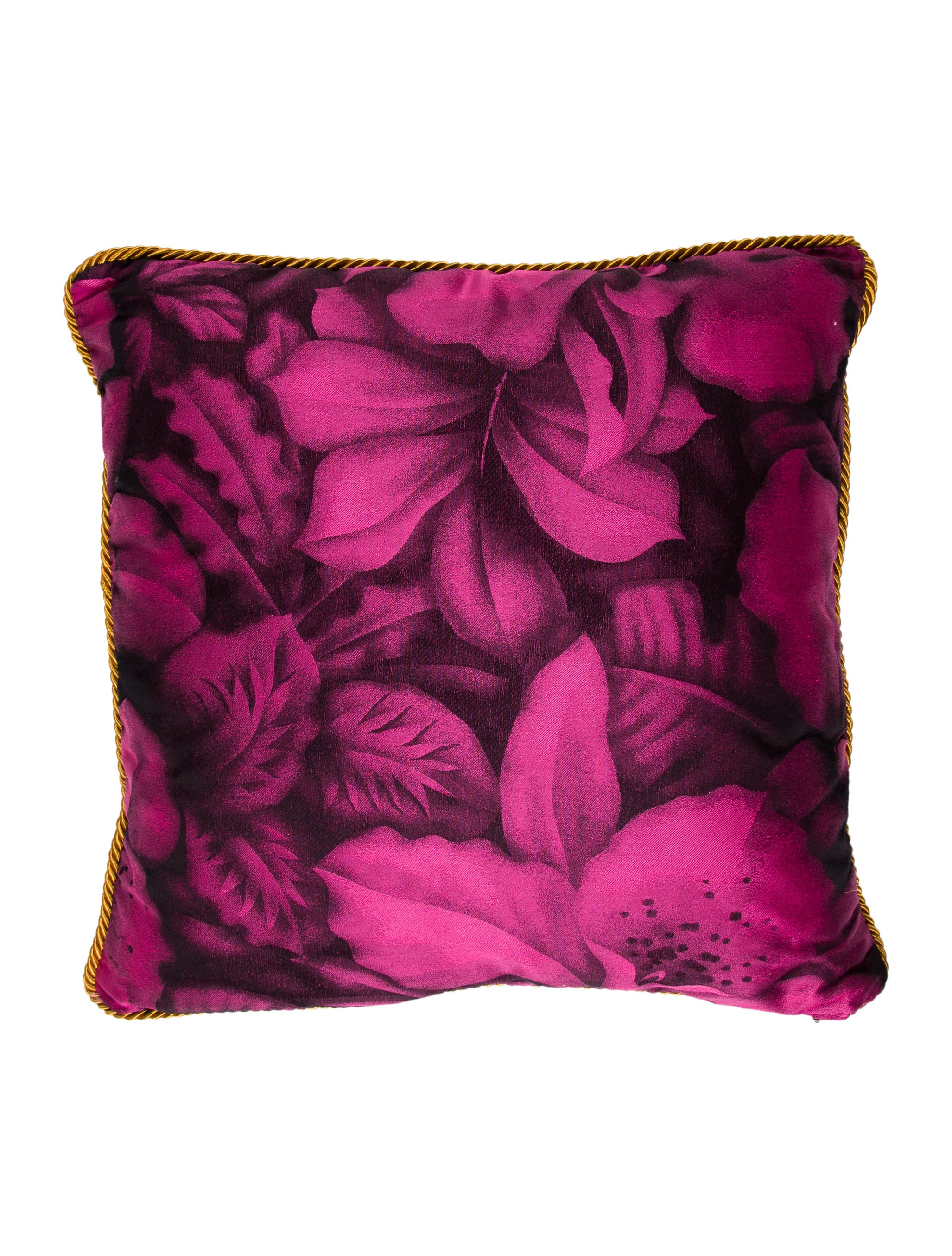 Versace Silk Throw Pillow w/ Tags - Pillows And Throws - VES30720 The RealReal