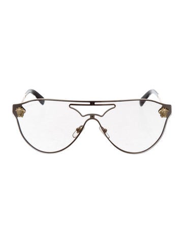 versace reflective sunglasses