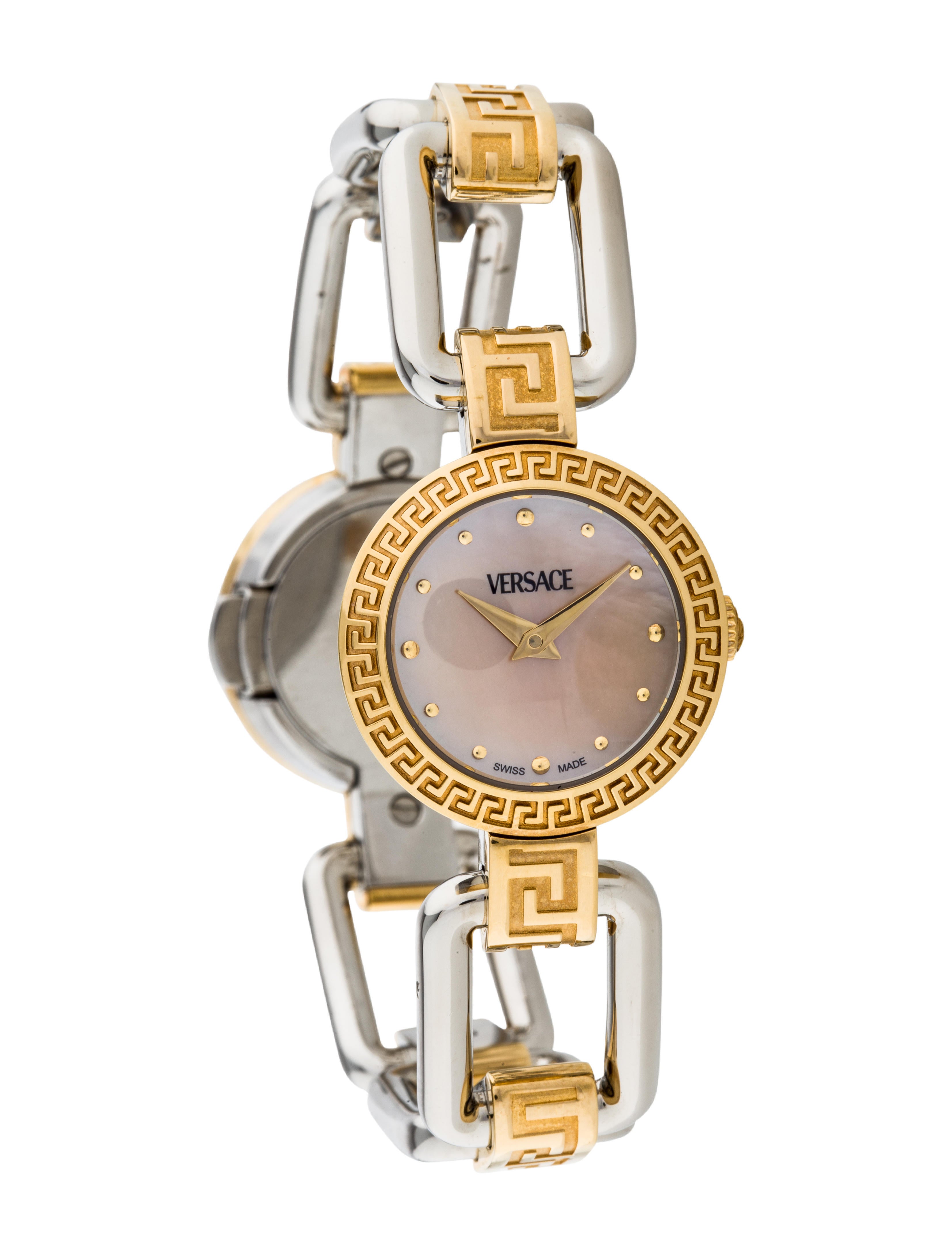 WCCF 1314 キラ Versace Corniche Medusa Watch - DSQ80 | The RealReal