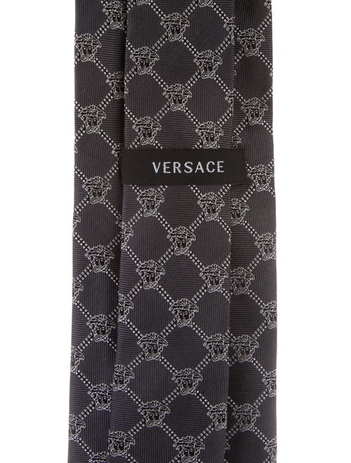 Medusa Silk Jacquard Tie