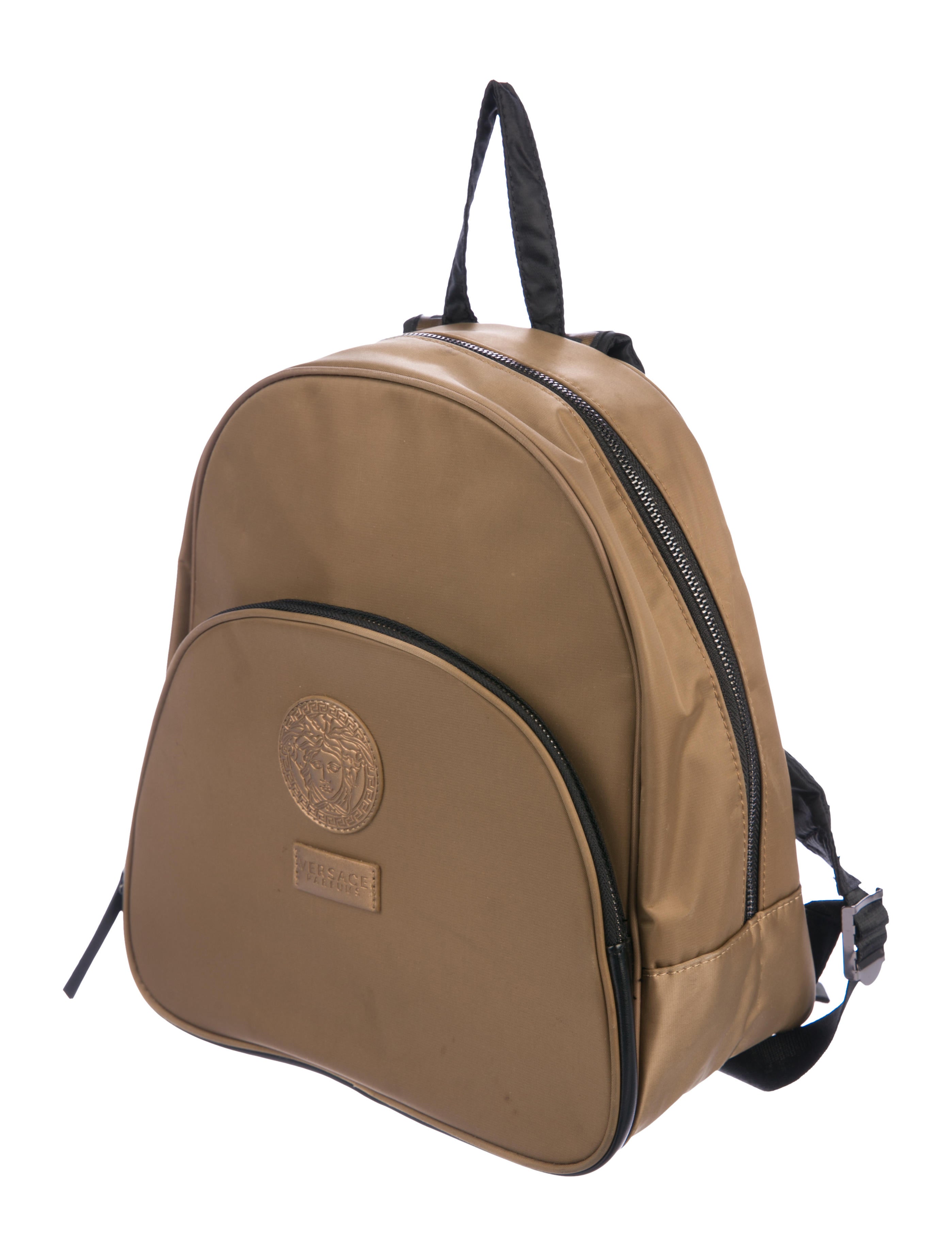Versace Parfums Medusa Backpack Neutrals Backpacks, Bags VES40255