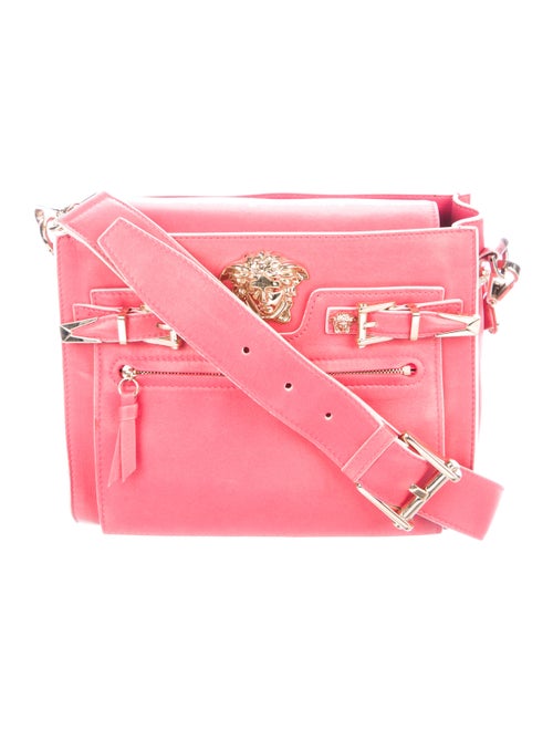 Versace Leather Crossbody Bag Handbags The RealReal