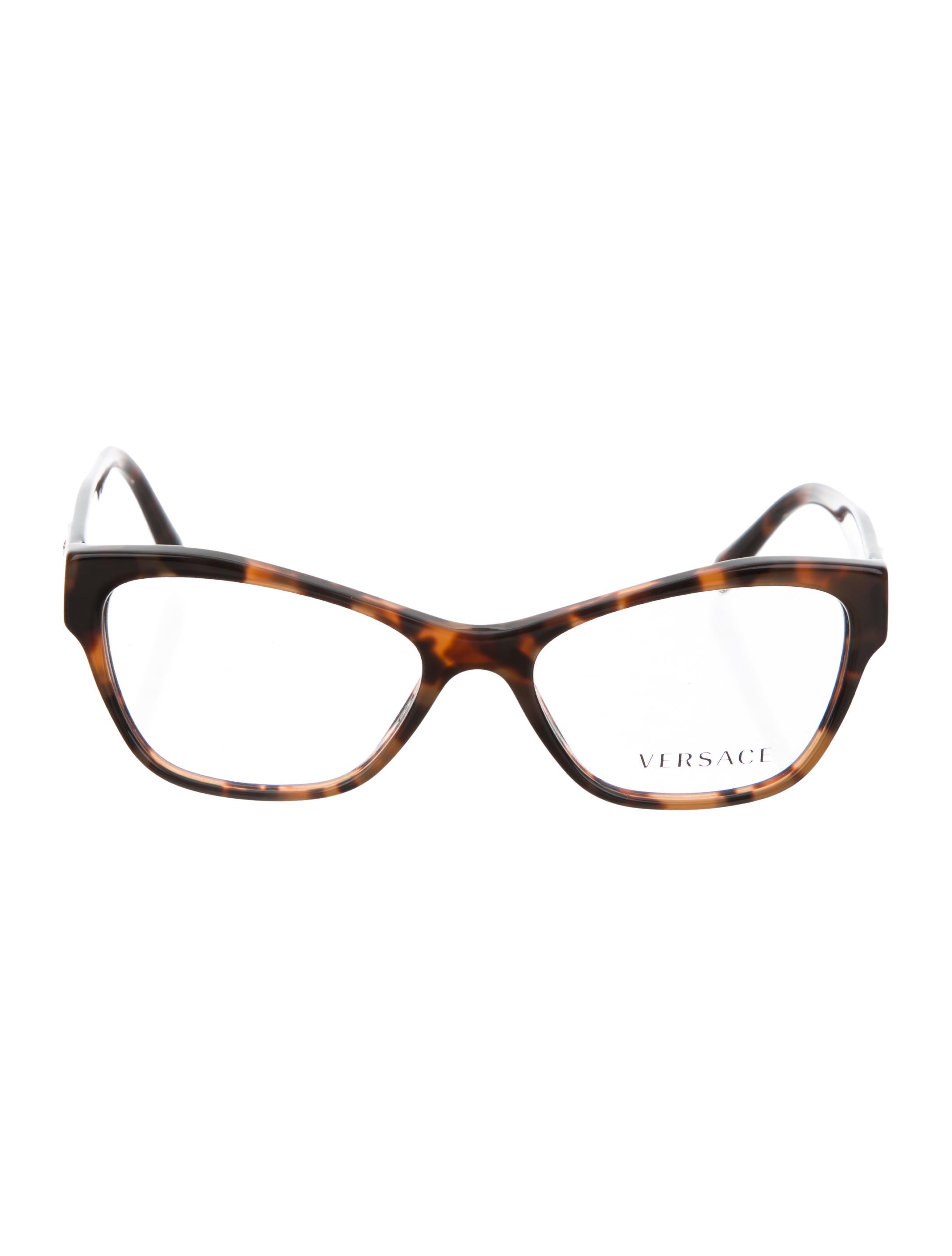 versace tortoise shell eyeglasses