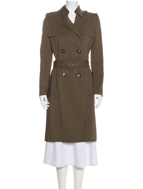 Versace Trench Coat Green
