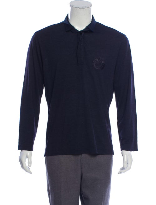 Versace Wool & Silk-Blend Shirt wool