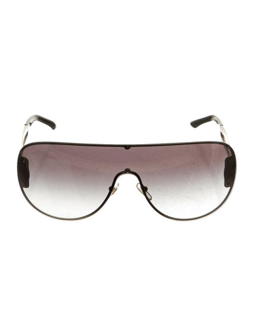 Versace Medusa Aviator Sunglasses gold