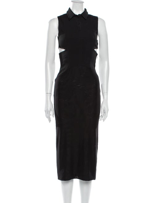 Versace Long Dress Black