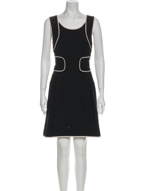 Versace Wool Mini Dress Wool