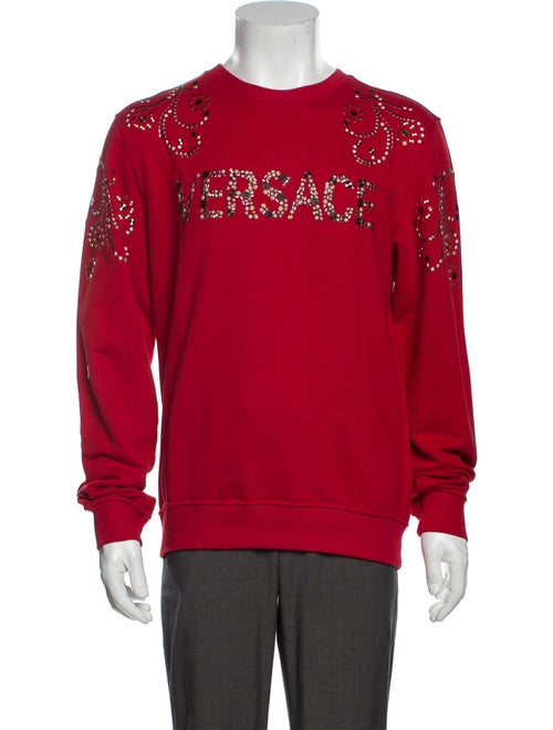Versace 2017 Crew Neck Sweatshirt w/ Tags Red