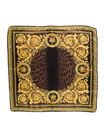 Versace Medusa Silk Scarf