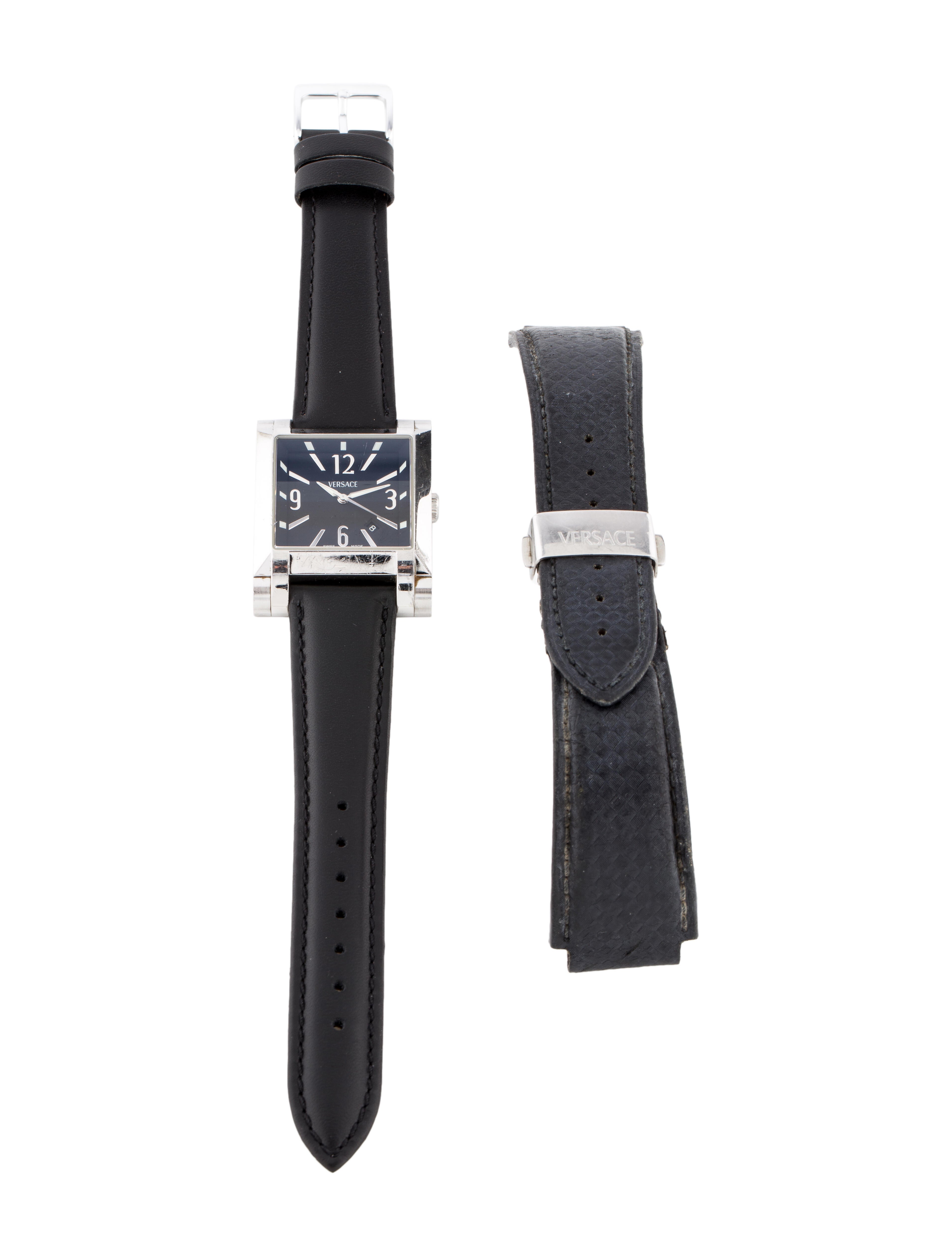 Versace Medusa Watch - Black - FLQ99 | The RealReal