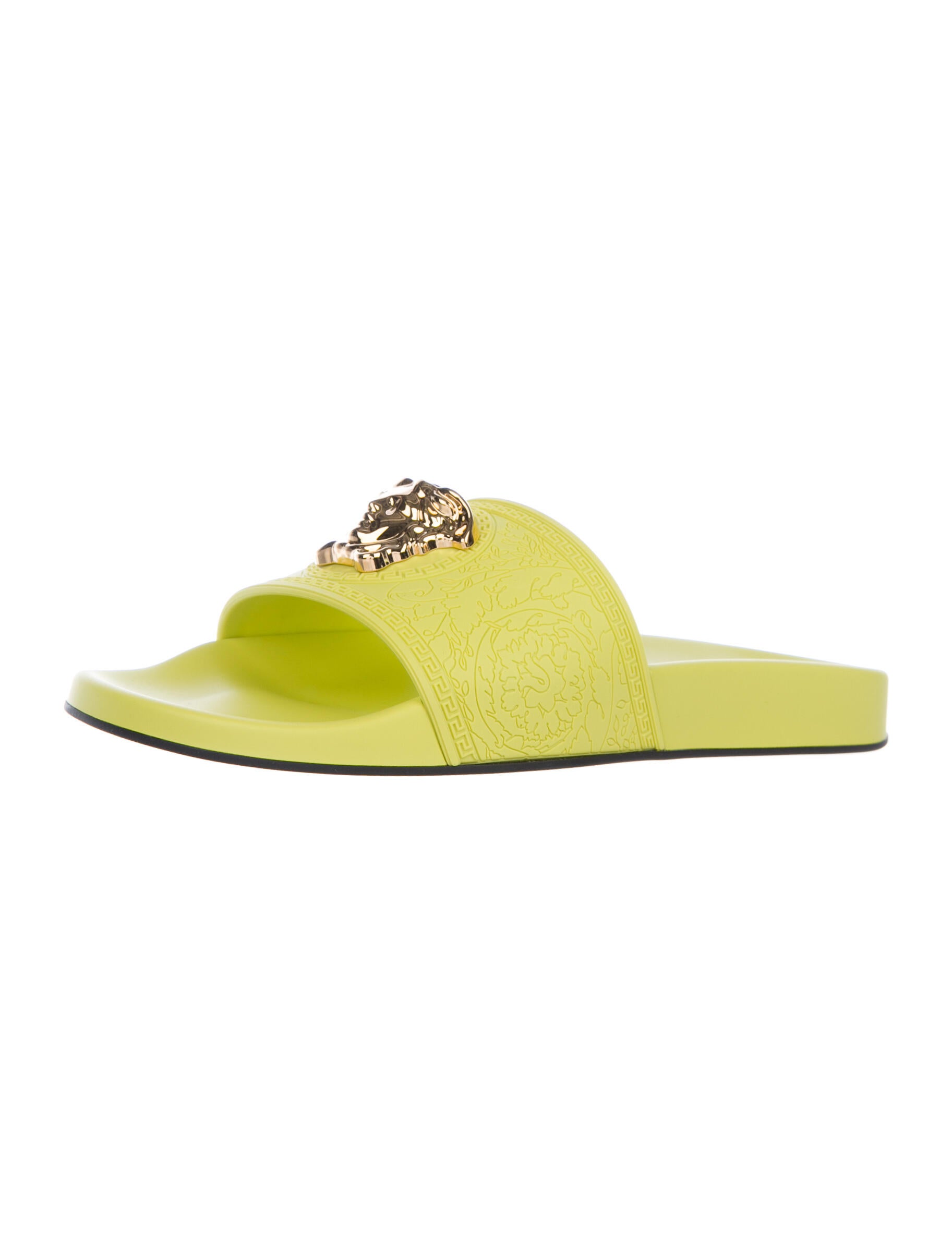 versace rubber slides