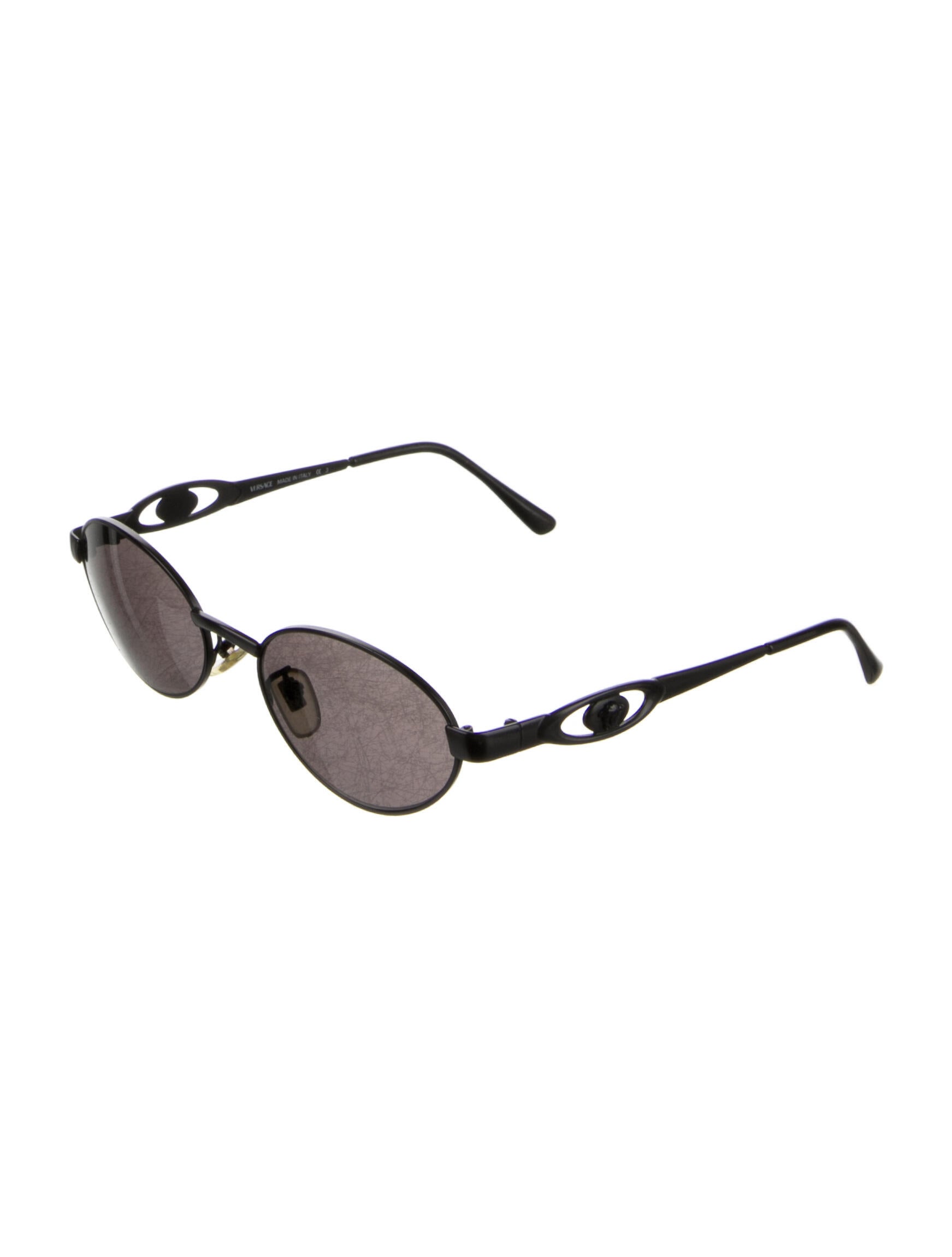 Versace Round Tinted Sunglasses