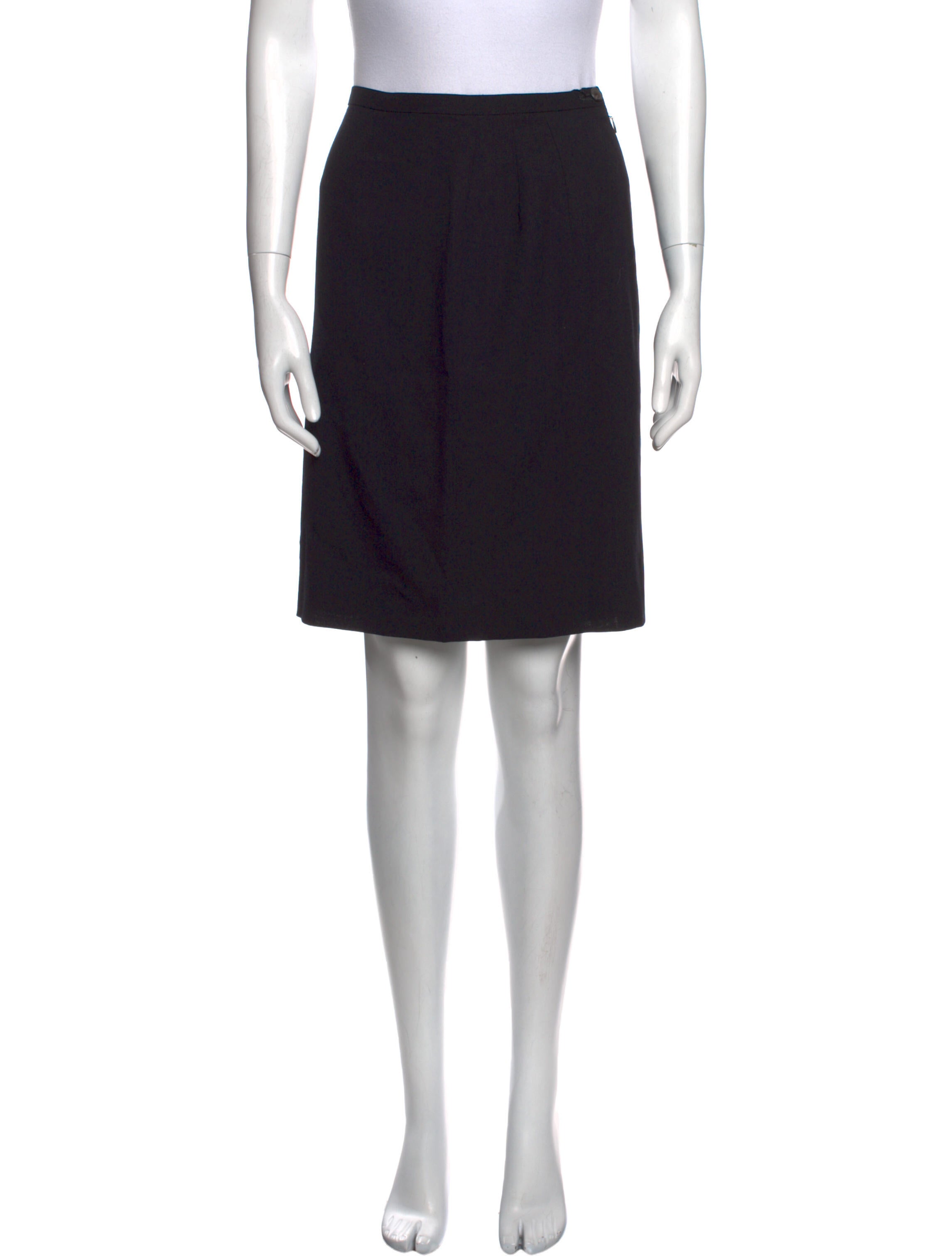 Vestimenta Wool Knee-Length Skirt