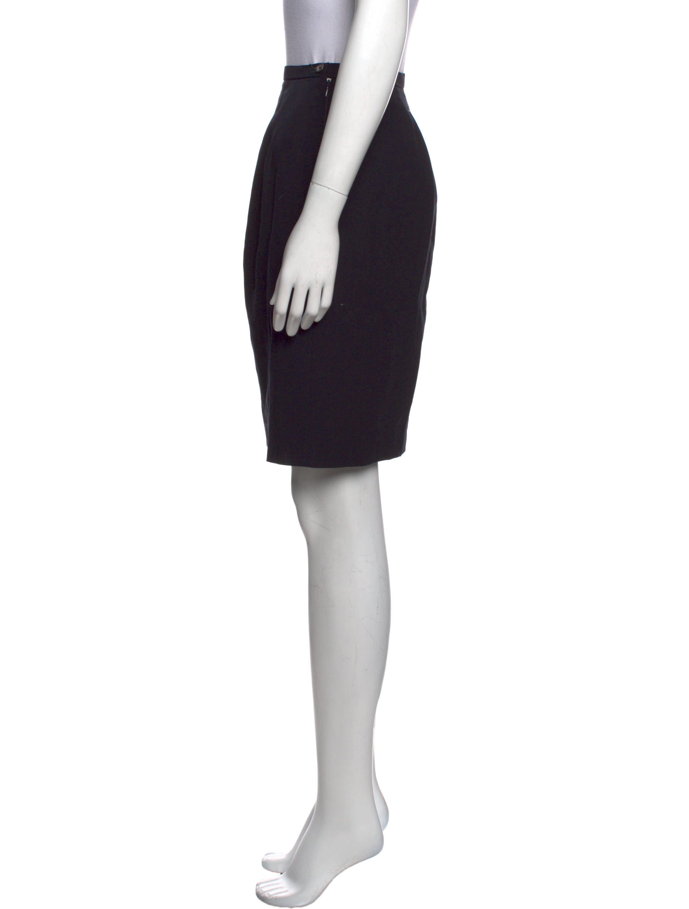 Vestimenta Wool Knee-Length Skirt