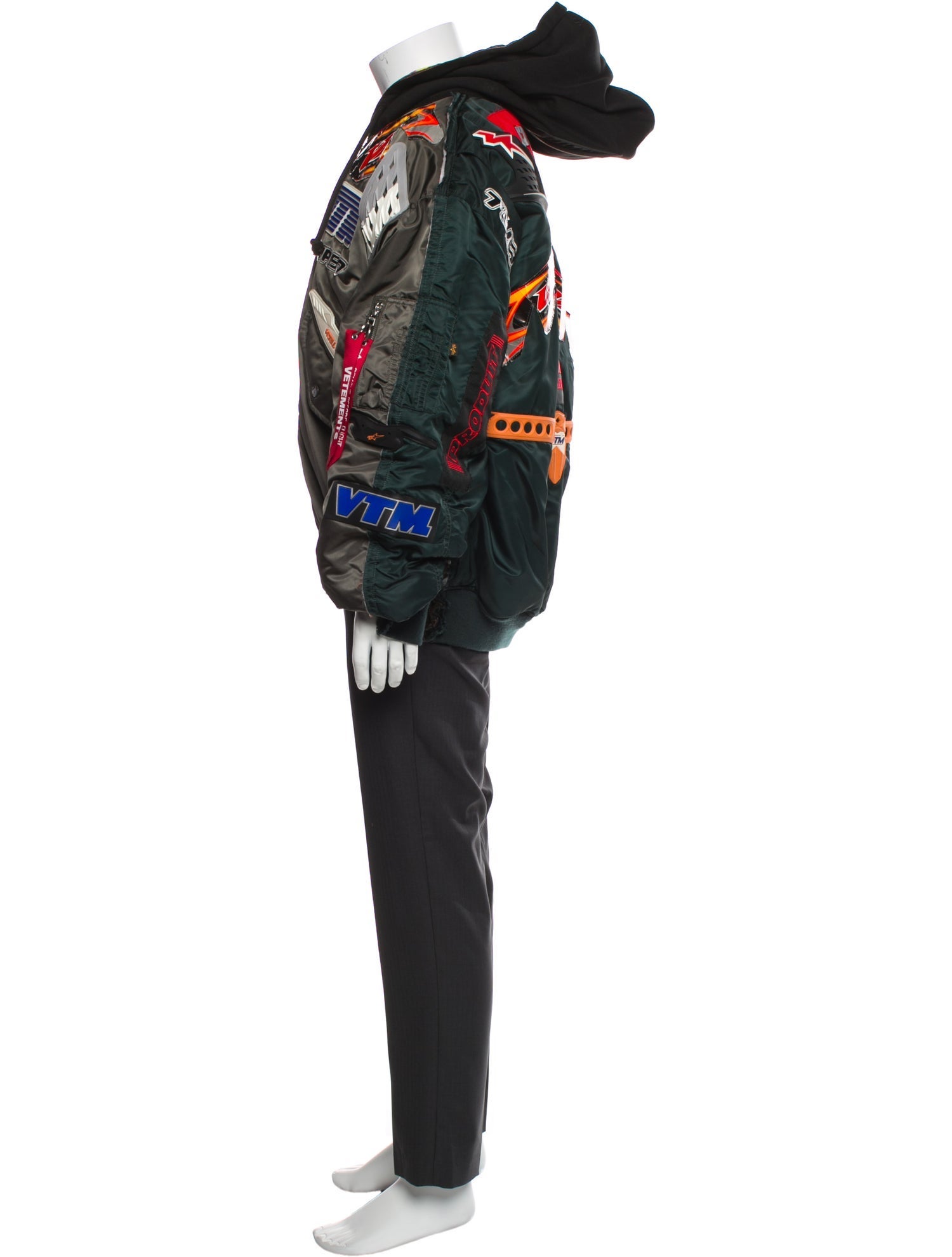 Vetements x Alpha Industries 2019 Graphic Print Parka