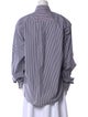 Comme Des Garçons x Vetements Striped Long Sleeve Button-Up Top