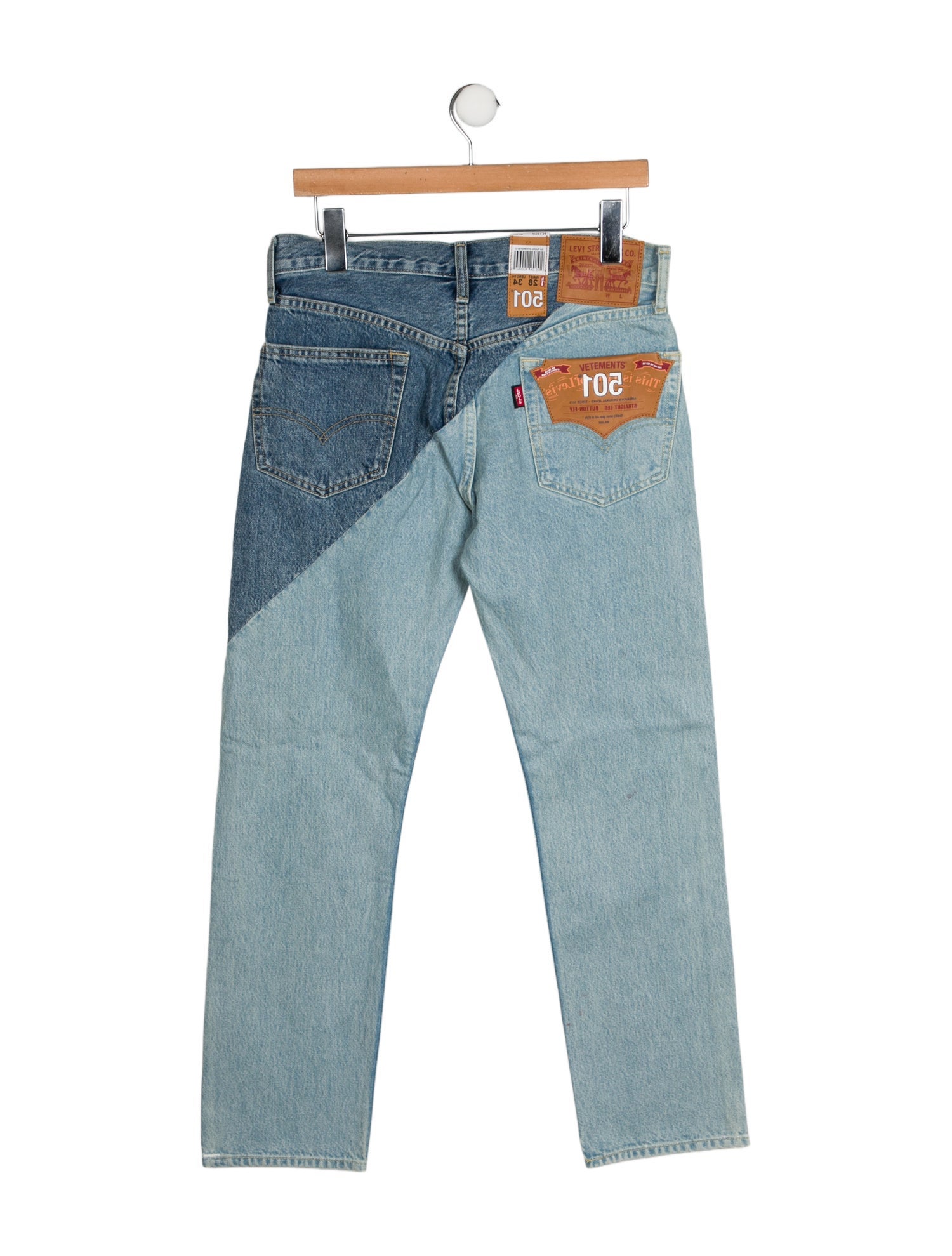 Vetements x Levi's 2018 Straight Leg Jeans