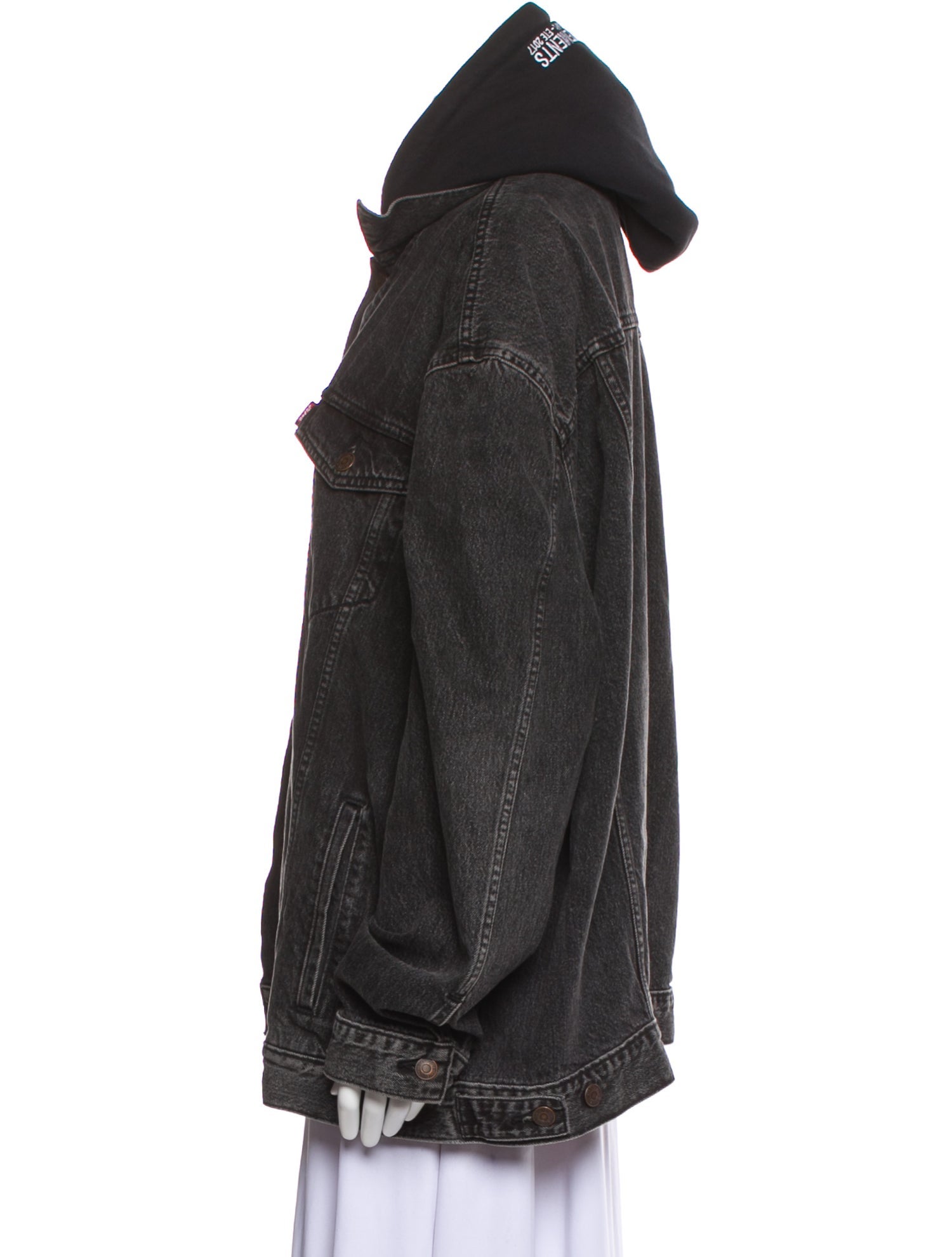 Vetements x Levi's 2017 Oversized Hooded Denim Jacket