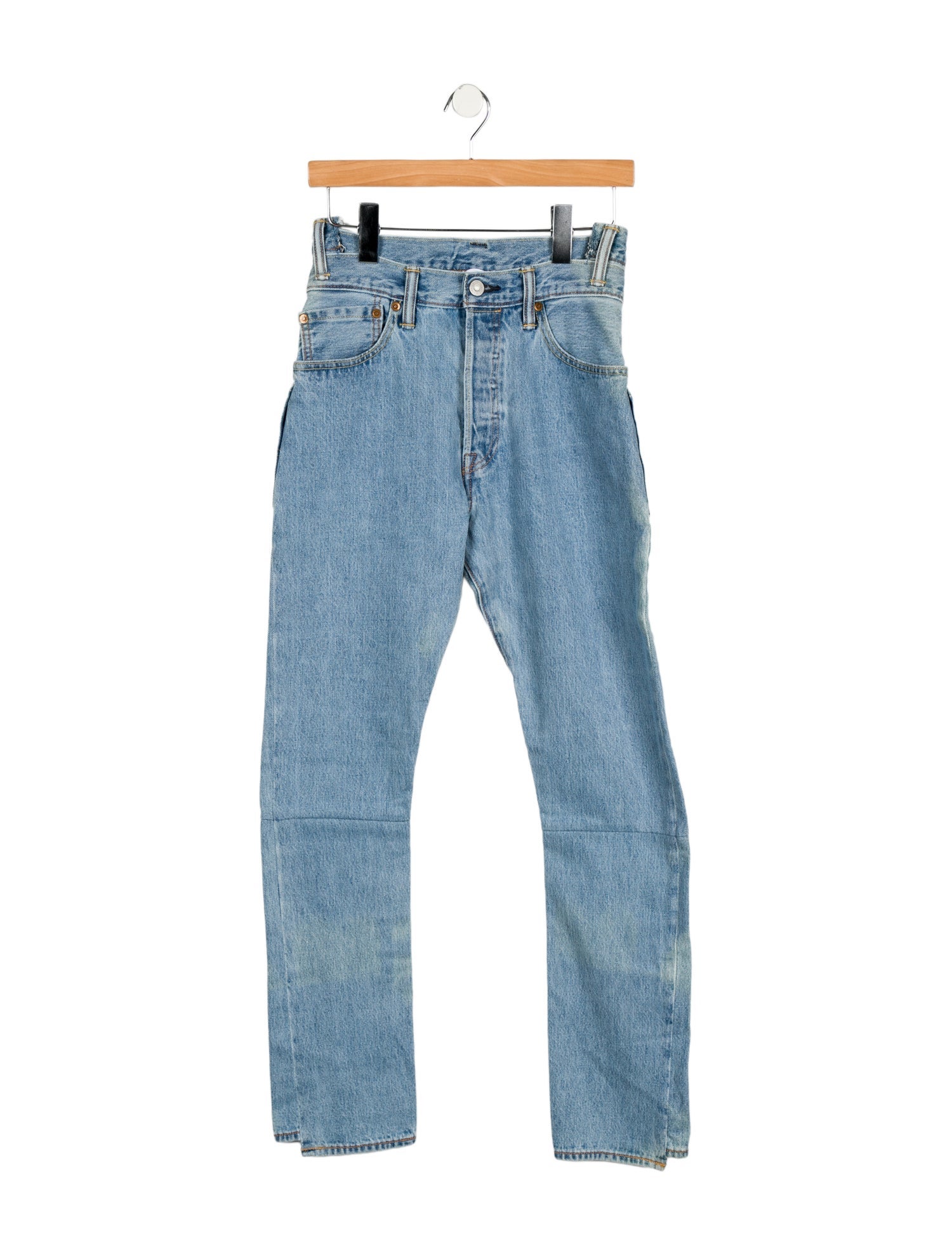 Vetements x Levi's High-Rise Straight Leg Jeans