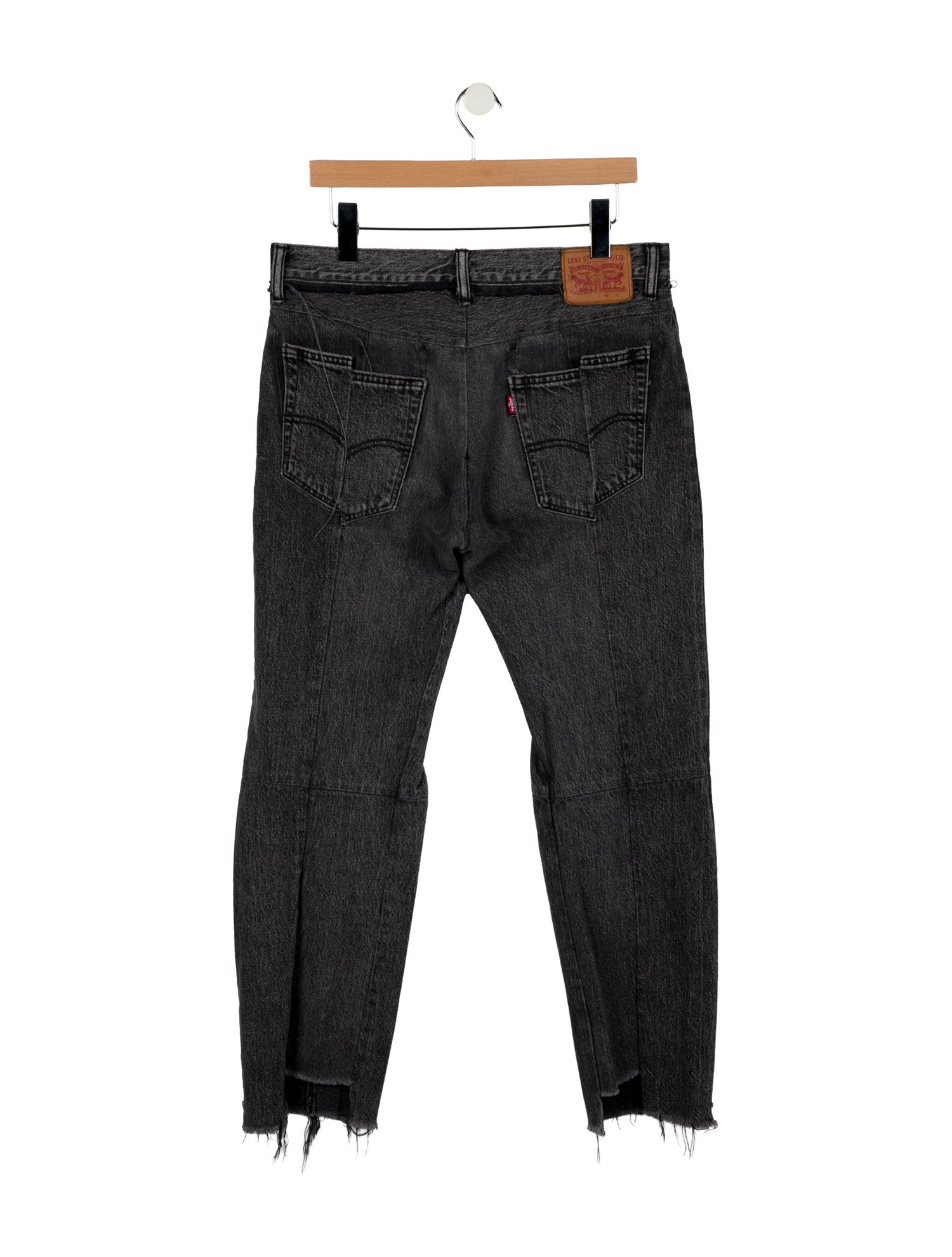 Vetements x Levi's High-Rise Straight Leg Jeans