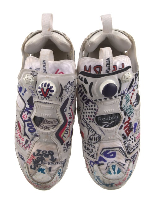 Vetements x Reebok Printed Chunky Sneakers