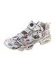 Vetements x Reebok Printed Cutout Accent Sneakers