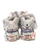 Vetements x Reebok Printed Cutout Accent Sneakers