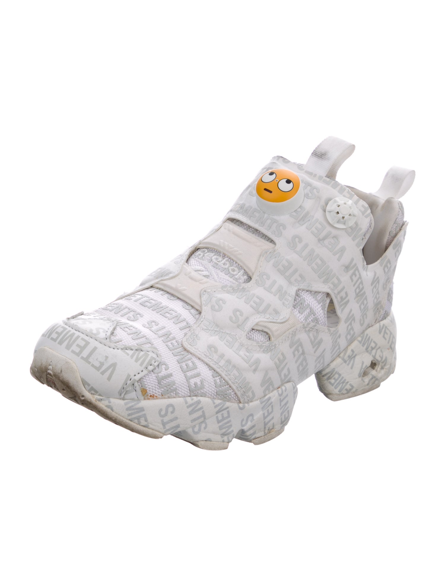 Vetements x Reebok Printed Athletic Sneakers