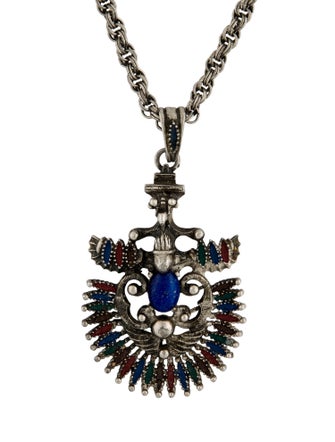 CASTLECLIFF Resin Pendant Necklace