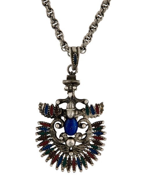 CASTLECLIFF Resin Pendant Necklace