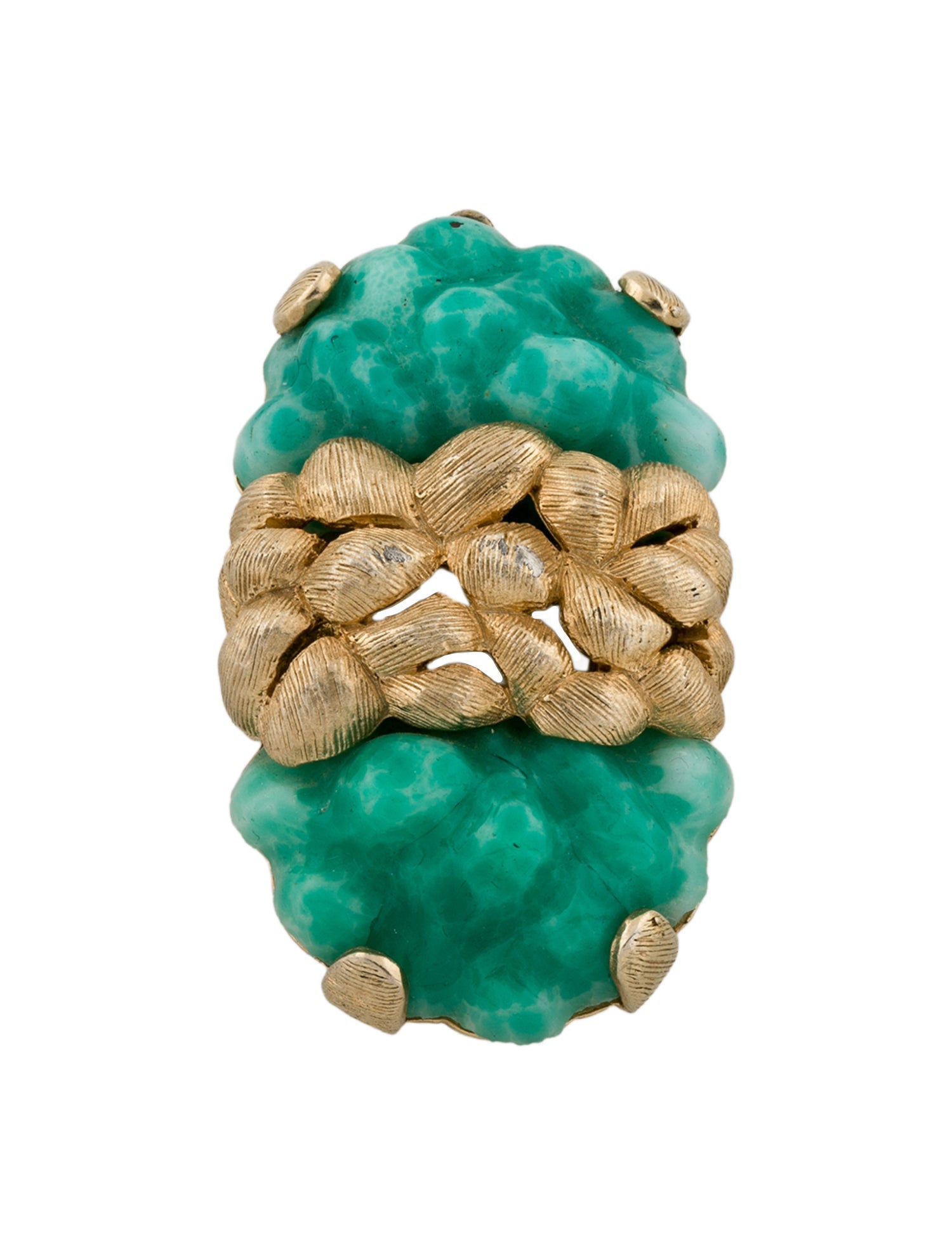 CASTLECLIFF Enamel Pendant Necklace