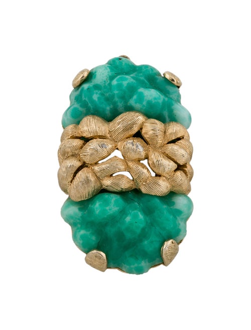 CASTLECLIFF Enamel Pendant Necklace