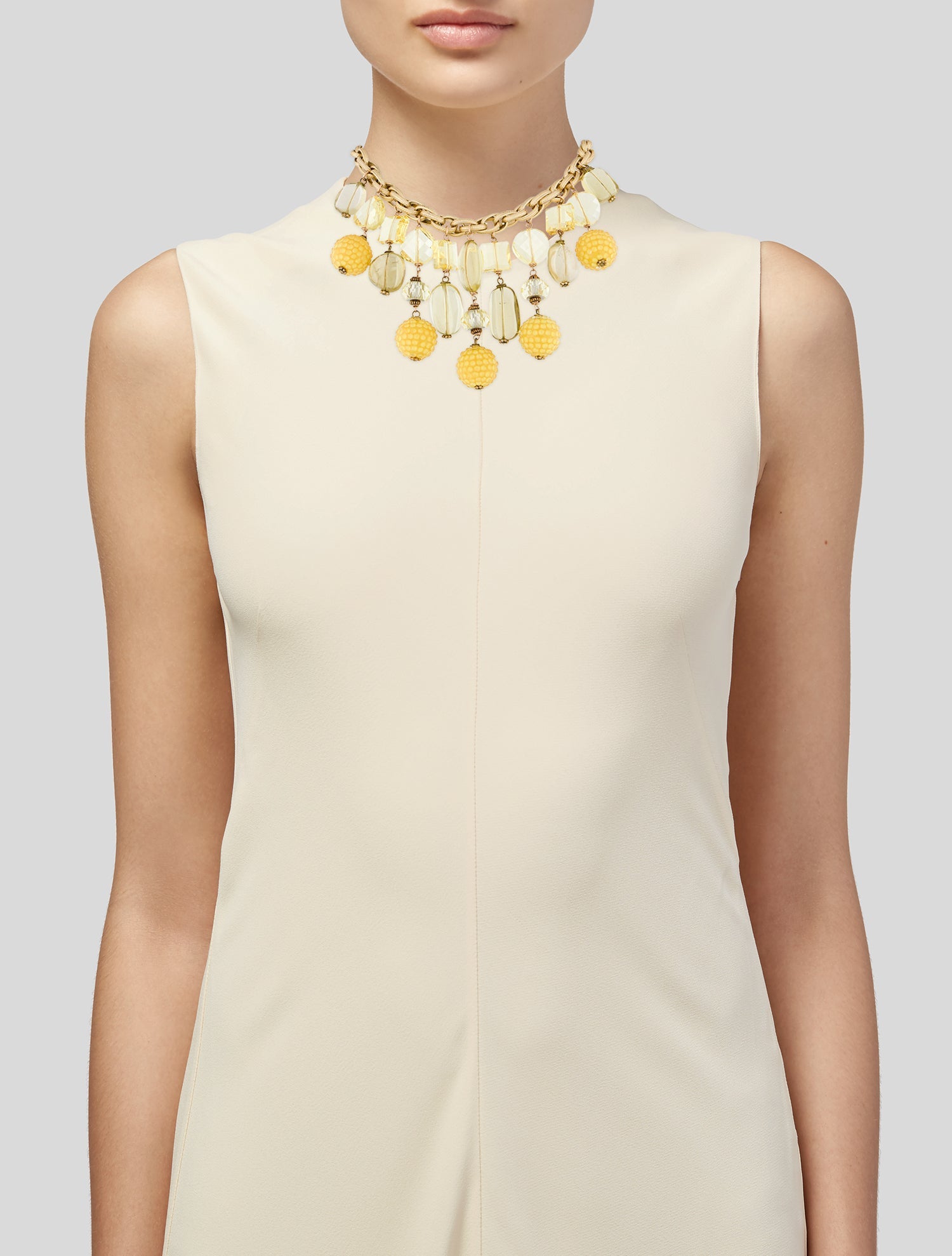 Deborah Gaspar Multistone Station Necklace