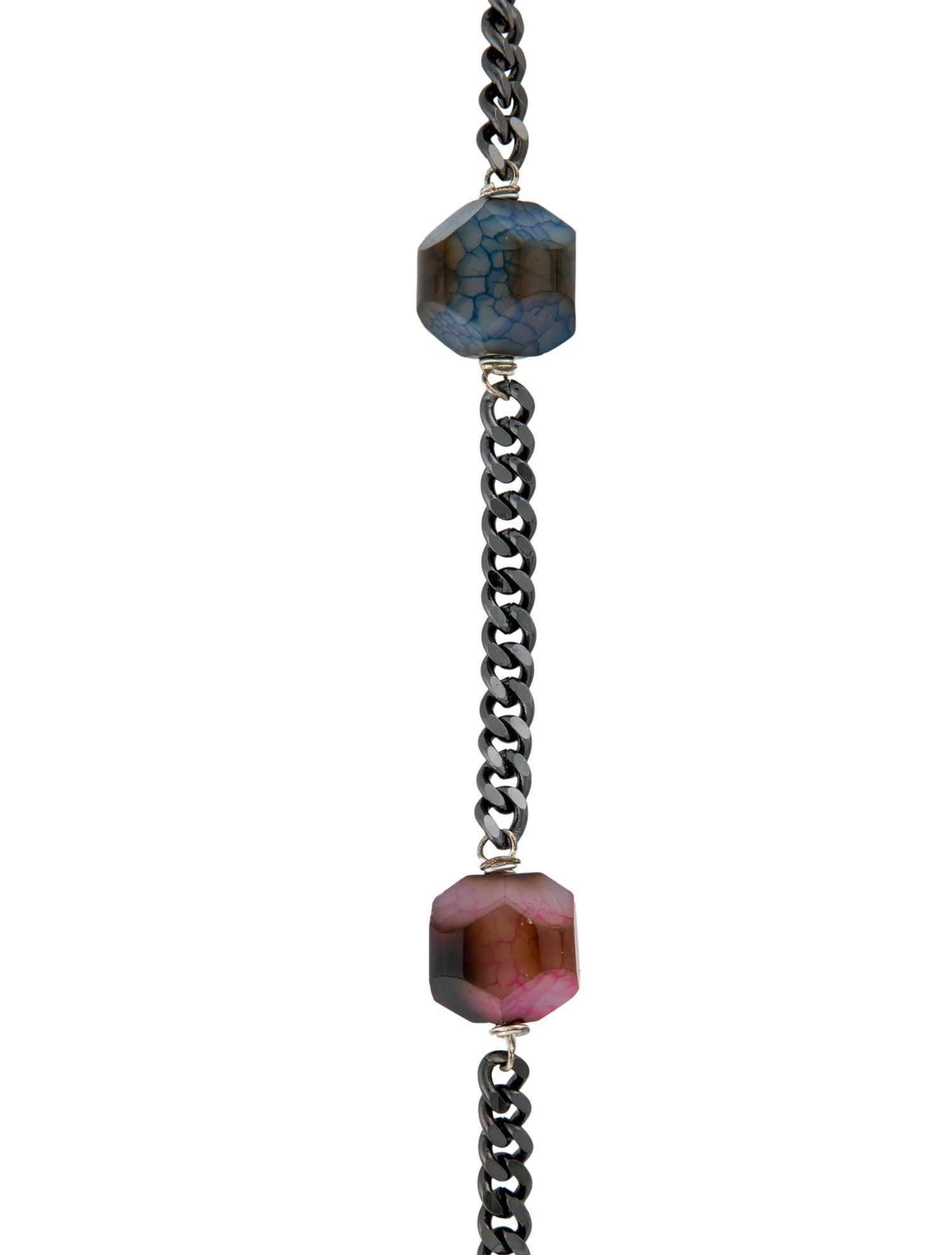 Deborah Gaspar Multistone Station Necklace